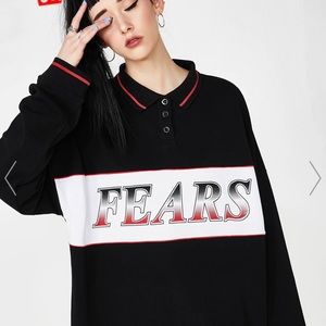 the ragged priest, “fears” tee, size small